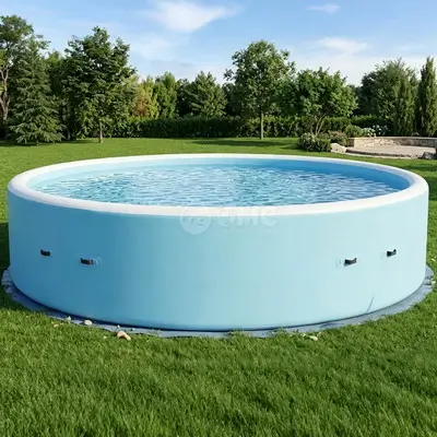 16' 20' 24' round drop stitch pool (diameter 5m 6m 7m) new