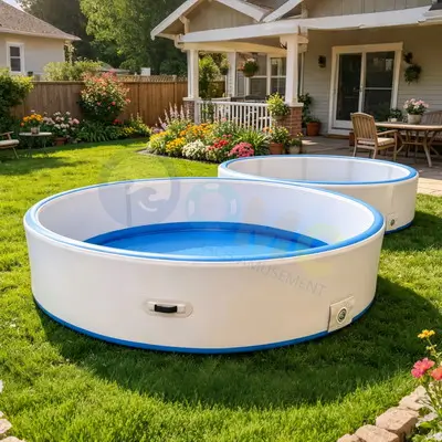 Round Drop Stitch Inflatable Pool 2x2x0.66m | OEM Custom Inflatable Pool Manufacturer