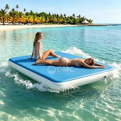 Drop stitch inflatable floating platform new