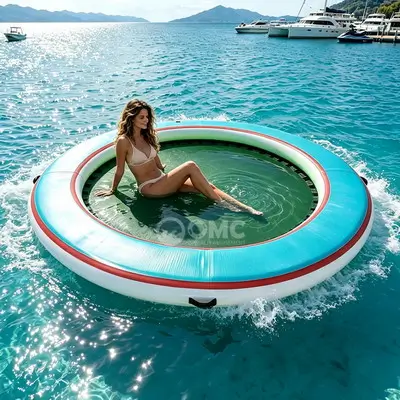 Drop Stitch Inflatable Water Hammock | Inflatable Lounger Dock