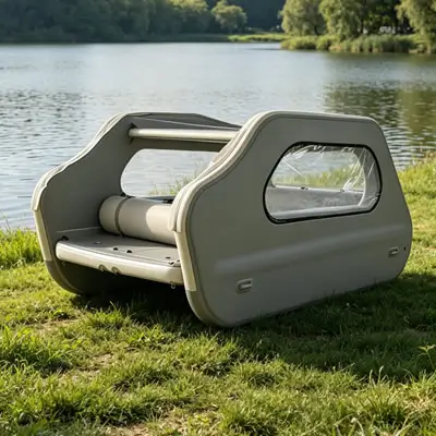 Drop Stitch Inflatable Yacht 4.5x2.4x2m：High-Quality Portable Watercraft