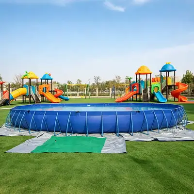 Manufacturer Direct Durable Outdoor Above Ground Intex Frame Pool