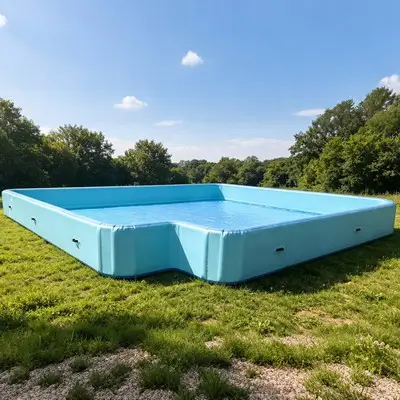 Irregular drop stitch pool 8.1m×8.1m×0.8m new
