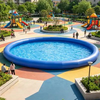 Multifunctional inflatable swimming pool D8-20m
