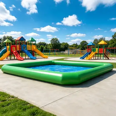 Inflatable swimming pool 10x8meter