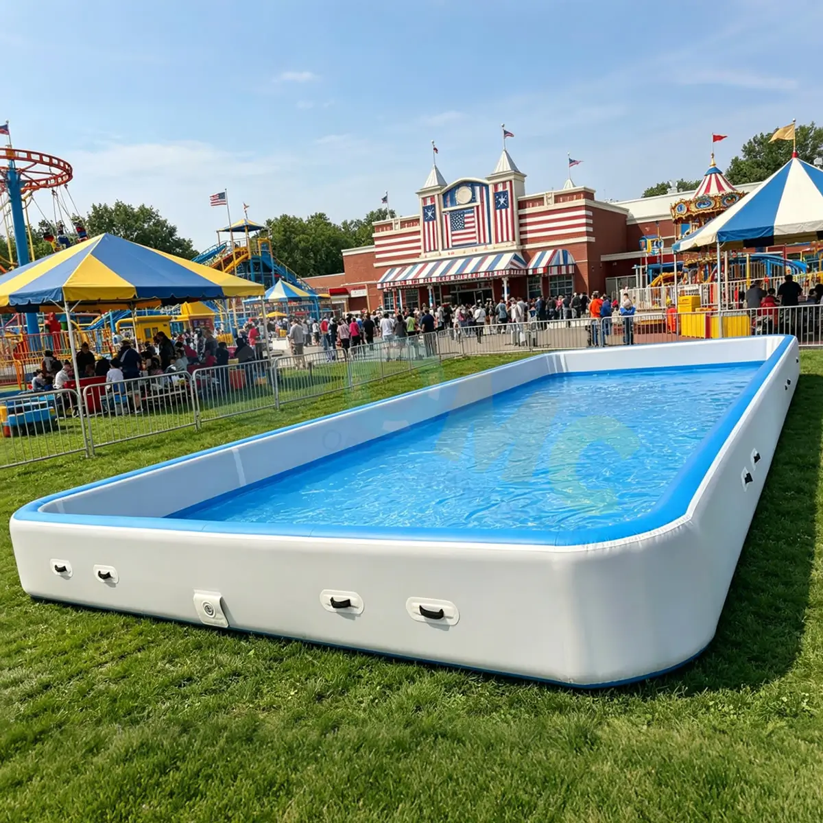 Large Square Drop Stitch Inflatable Pool | Manufacturer Factory Wholesale