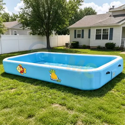 Square drop stitch inflatable pool | direct factory supply new