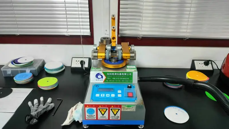 Abrasion wear test machine