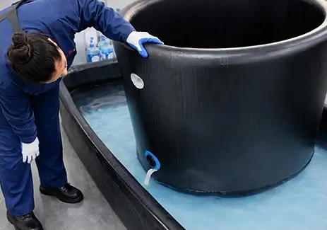 air leakage inspection of inflatable ice bath tub manufacturers in china