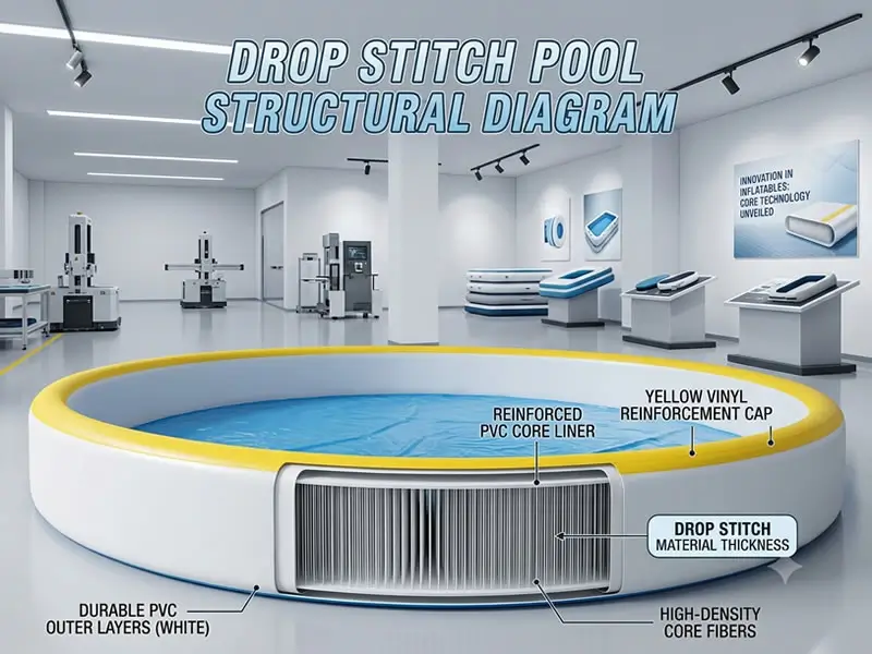 Lifespan of a Drop Stitch Pool: What to Expect (How Long It Really Lasts in Commercial Use)