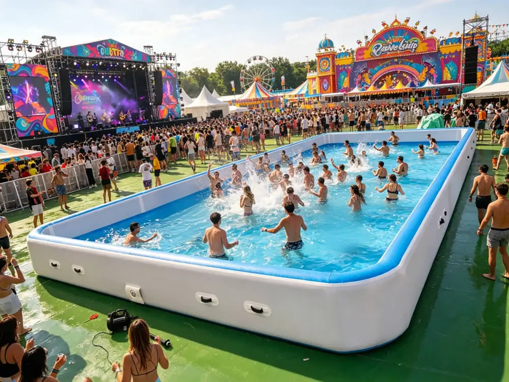 Commercial Drop Stitch Inflatable Pools: Technical Analysis, Application Value & Market Trends for Event Industry