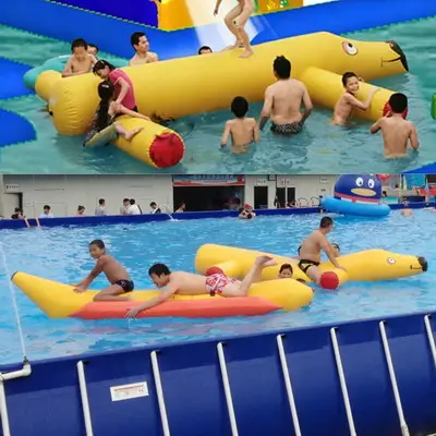 Dog Shaped Inflatable Water Floating Toys Factory Direct Supply