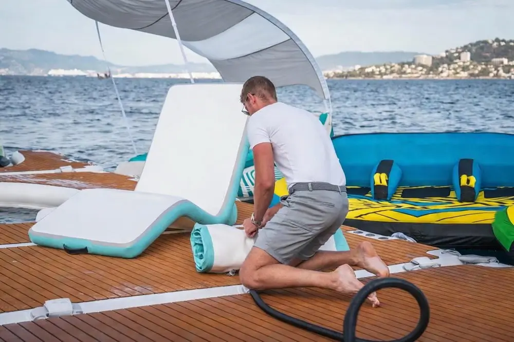 Resort Style Floating Playground - Commercial Grade Water Park Equipment