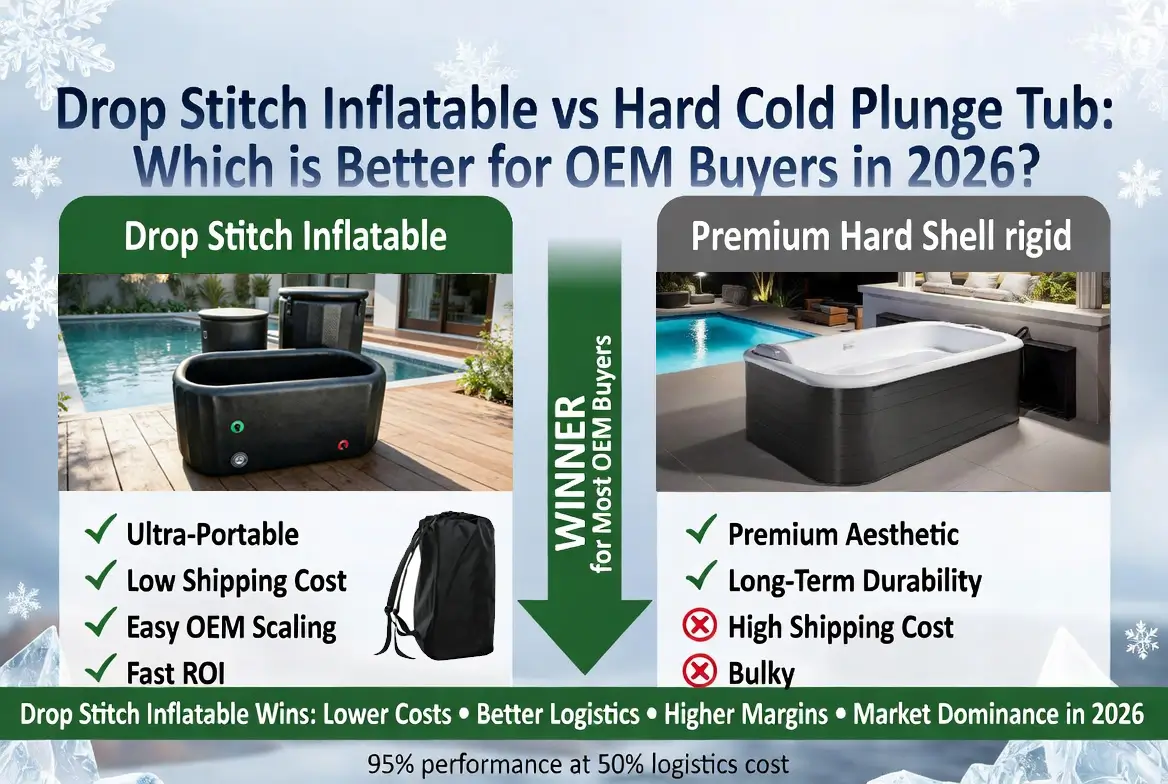 Drop Stitch Inflatable vs Hard Cold Plunge Tub