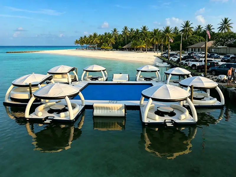 Why Beach Resorts Need Inflatable Sea Pools